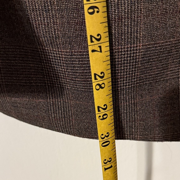 Plaid Double-Breasted Blazer - Picture 10 of 10